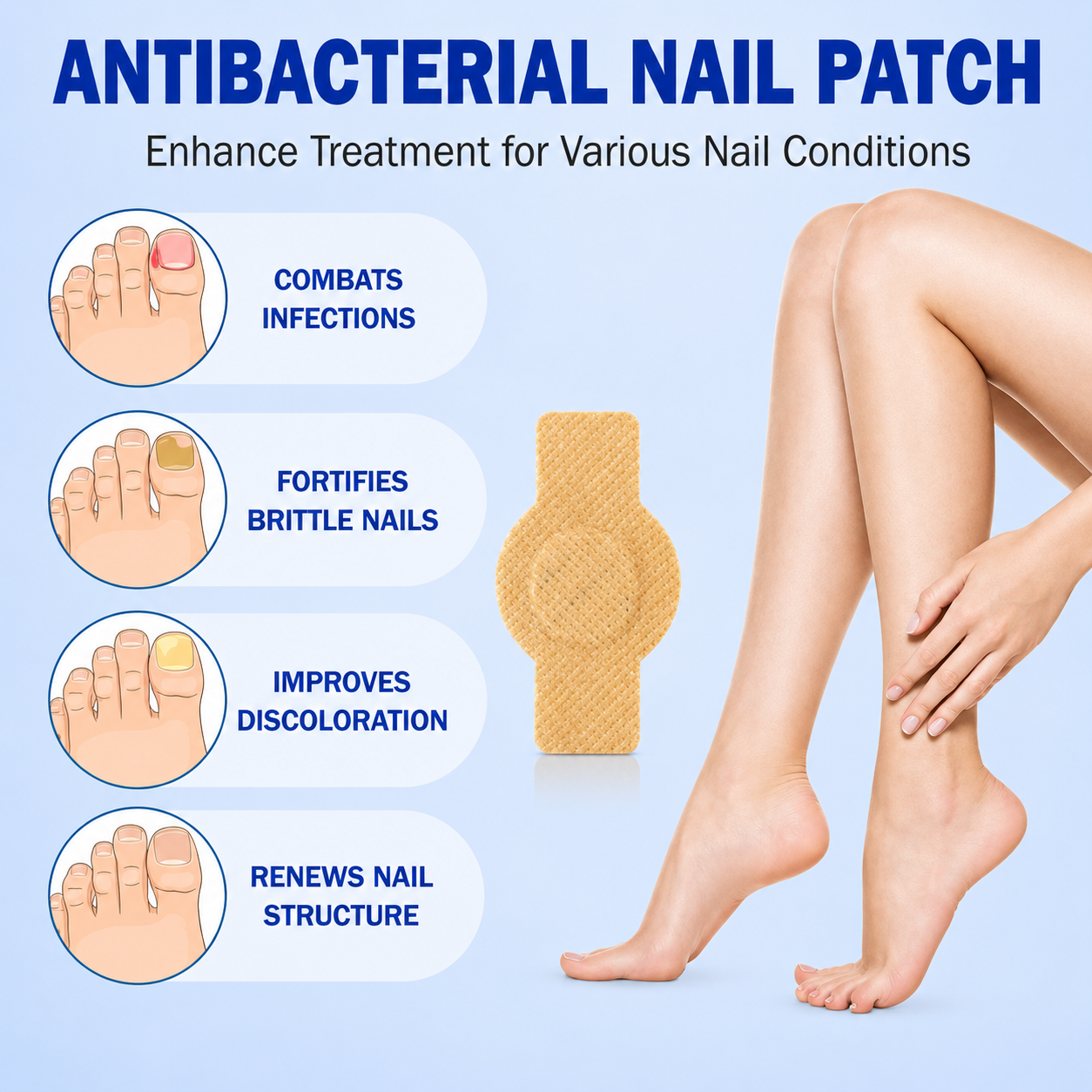 Cliora™ Fungal Nail Repair Patches