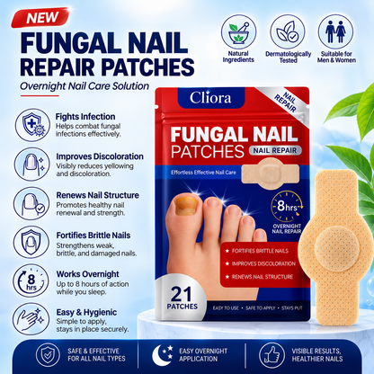 Cliora™ Fungal Nail Repair Patches